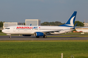 AnadoluJet Boeing 737-8F2 (TC-JFT) at  Hamburg - Fuhlsbuettel (Helmut Schmidt), Germany