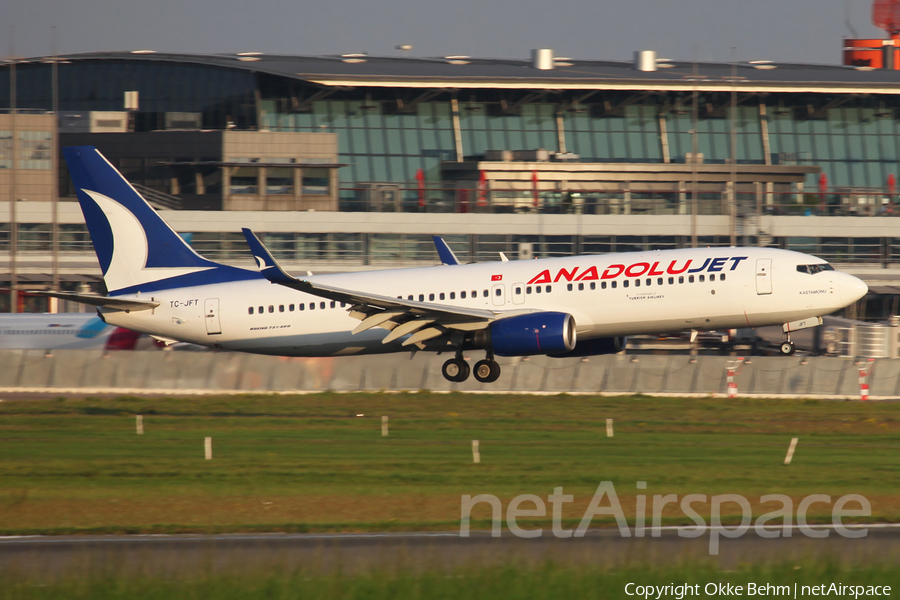 AnadoluJet Boeing 737-8F2 (TC-JFT) | Photo 184792