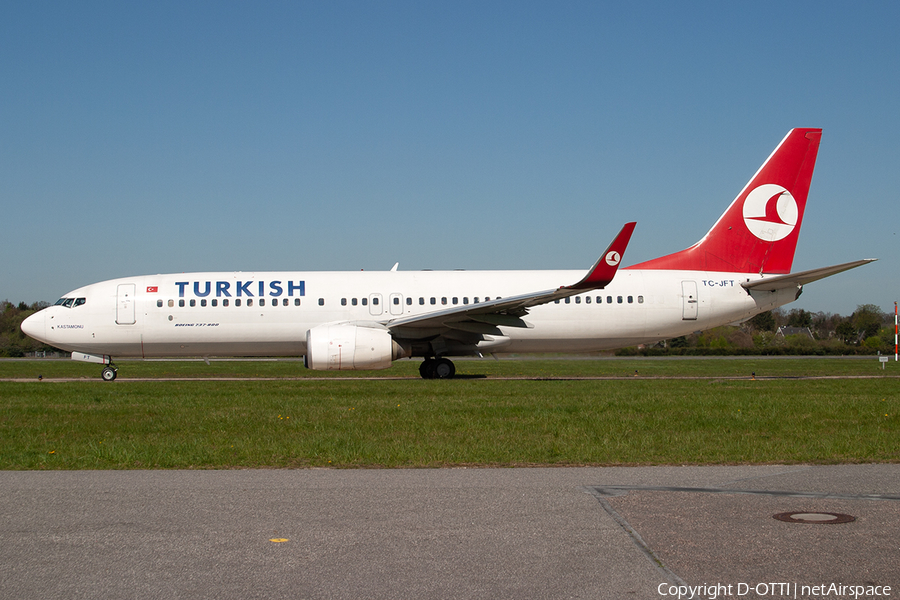 Turkish Airlines Boeing 737-8F2 (TC-JFT) | Photo 300902