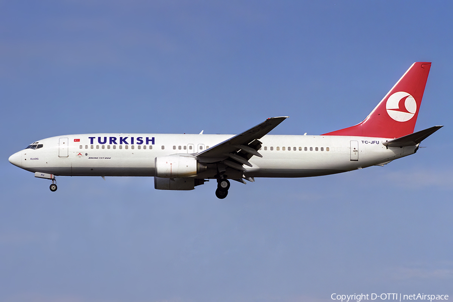 Turkish Airlines Boeing 737-8F2 (TC-JFU) | Photo 557671