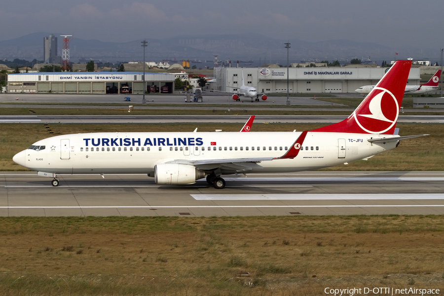 Turkish Airlines Boeing 737-8F2 (TC-JFU) | Photo 409450