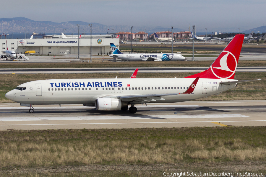 Turkish Airlines Boeing 737-8F2 (TC-JFU) | Photo 171102
