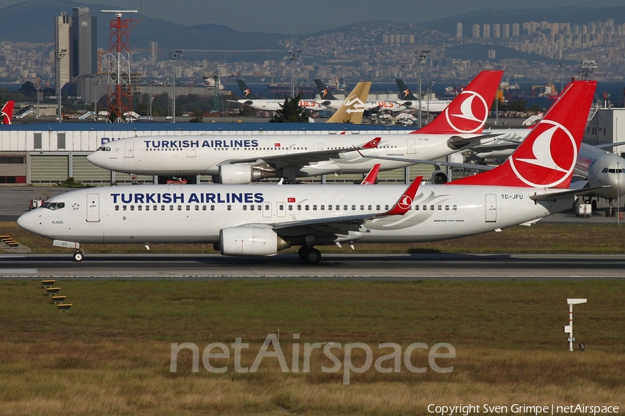 Turkish Airlines Boeing 737-8F2 (TC-JFU) | Photo 271498