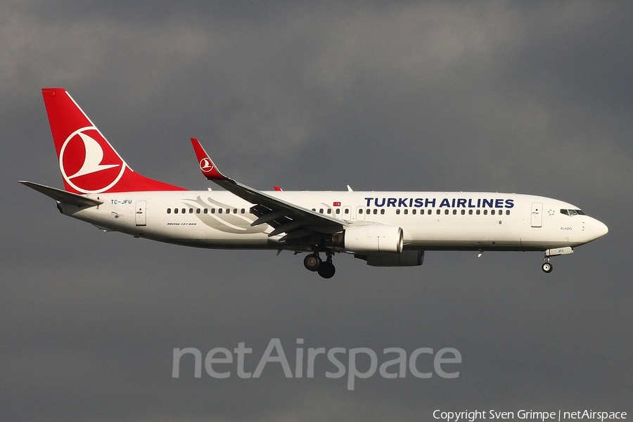 Turkish Airlines Boeing 737-8F2 (TC-JFU) | Photo 272853