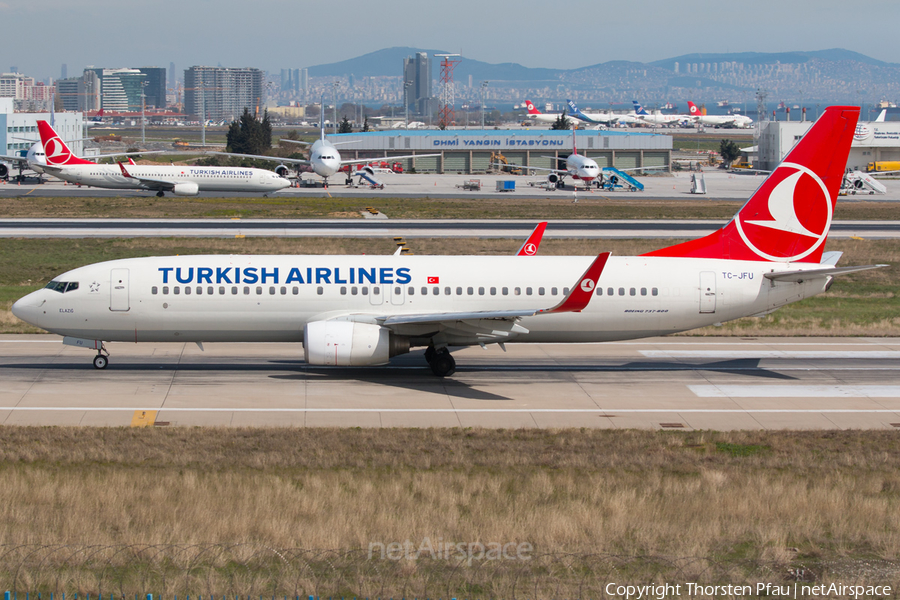 Turkish Airlines Boeing 737-8F2 (TC-JFU) | Photo 83712