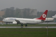 Turkish Airlines Boeing 737-8F2 (TC-JFU) at  Luxembourg - Findel, Luxembourg