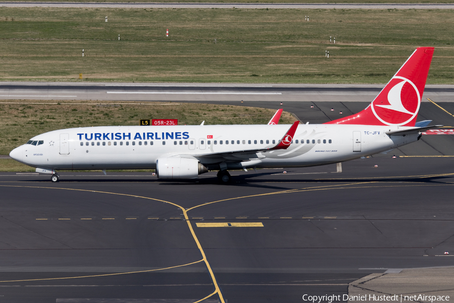 Turkish Airlines Boeing 737-8F2 (TC-JFV) | Photo 425678
