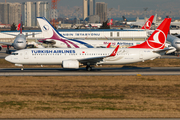 Turkish Airlines Boeing 737-8F2 (TC-JFV) at  Istanbul - Ataturk, Turkey