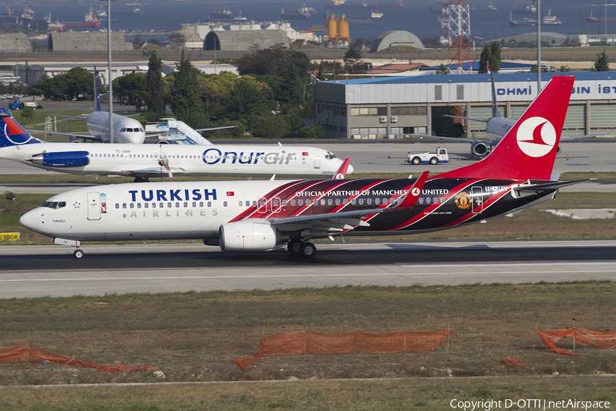 Turkish Airlines Boeing 737-8F2 (TC-JFV) | Photo 317845