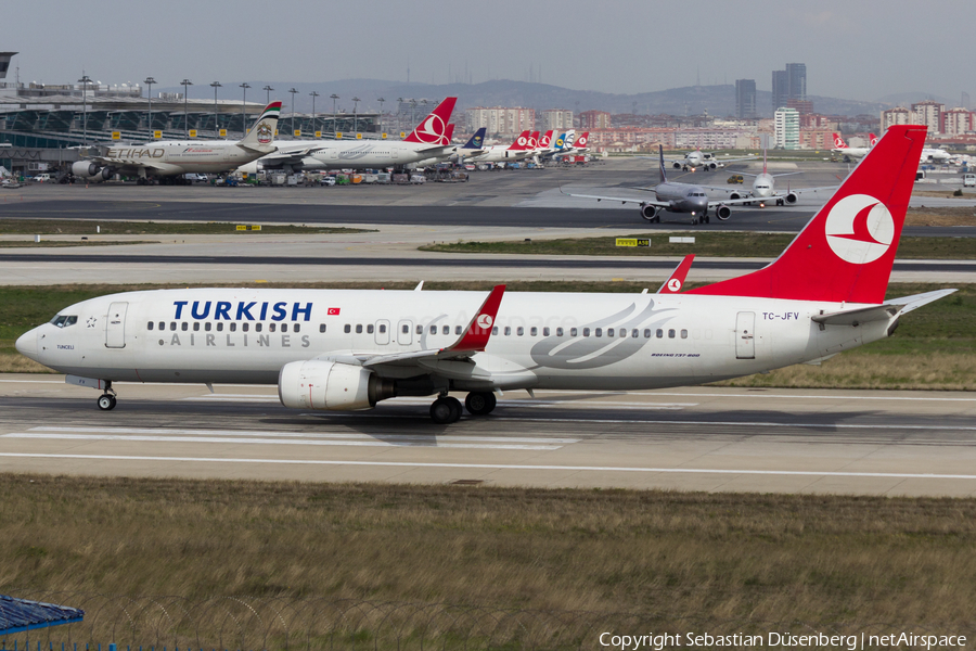 Turkish Airlines Boeing 737-8F2 (TC-JFV) | Photo 171116