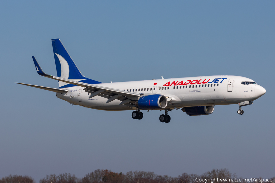 AnadoluJet Boeing 737-8F2 (TC-JFY) | Photo 497353