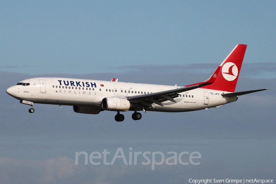 Turkish Airlines Boeing 737-8F2 (TC-JFY) | Photo 11635