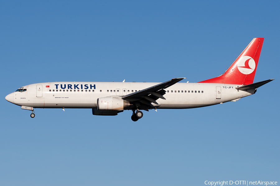 Turkish Airlines Boeing 737-8F2 (TC-JFY) | Photo 192864