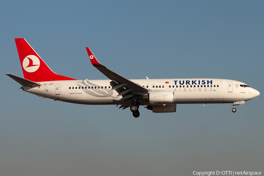 Turkish Airlines Boeing 737-8F2 (TC-JFY) | Photo 389675