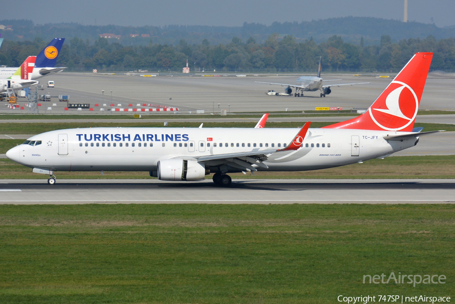 Turkish Airlines Boeing 737-8F2 (TC-JFY) | Photo 87715