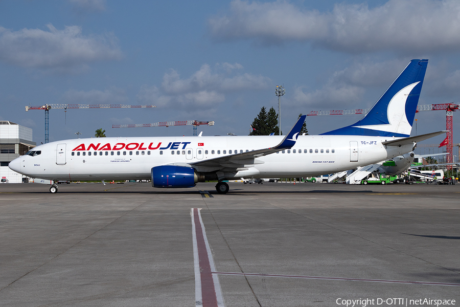 AnadoluJet Boeing 737-8F2 (TC-JFZ) | Photo 592264