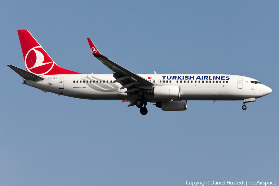 Turkish Airlines Boeing 737-8F2 (TC-JFZ) | Photo 497473