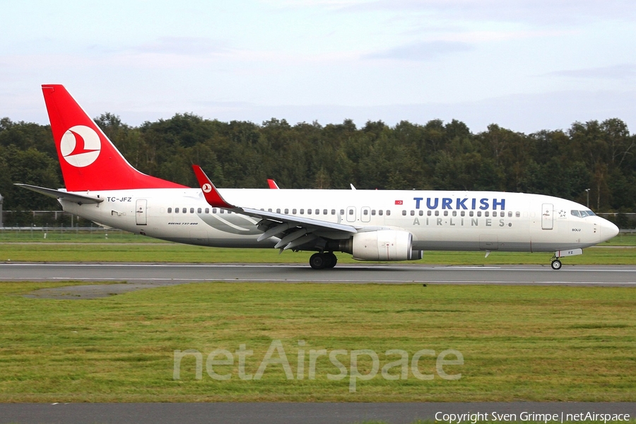 Turkish Airlines Boeing 737-8F2 (TC-JFZ) | Photo 34141