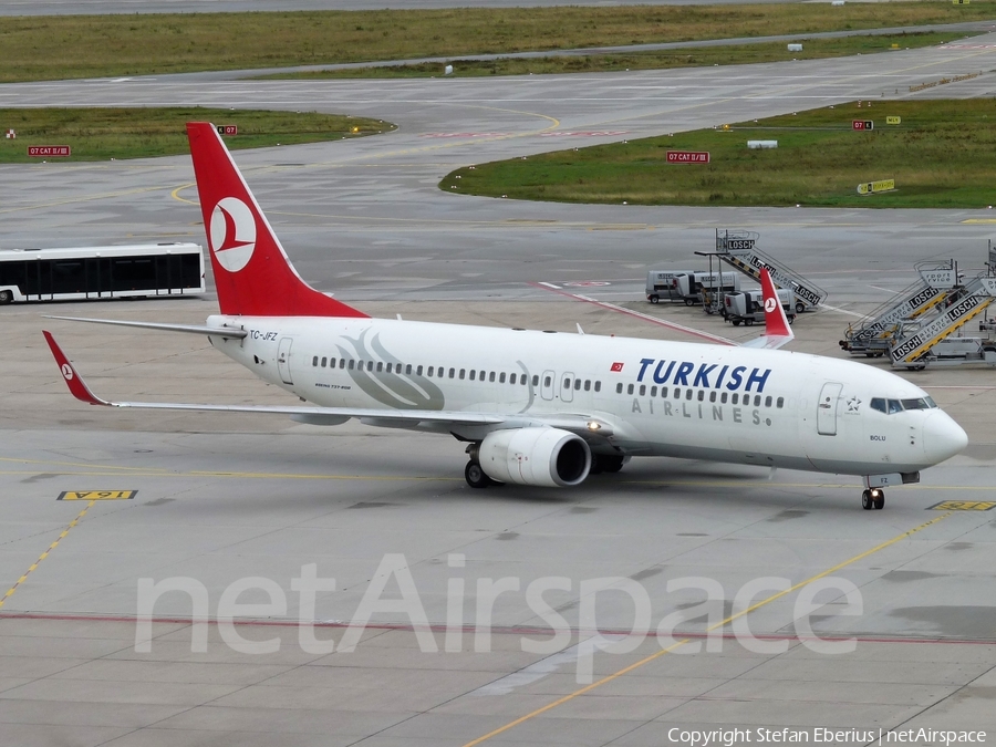 Turkish Airlines Boeing 737-8F2 (TC-JFZ) | Photo 271423