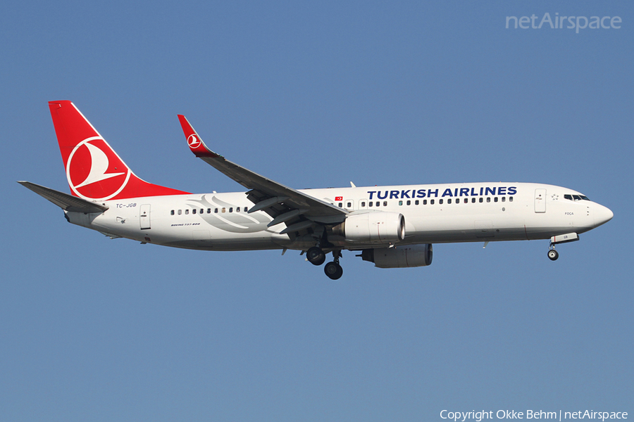 Turkish Airlines Boeing 737-8F2 (TC-JGB) | Photo 43879