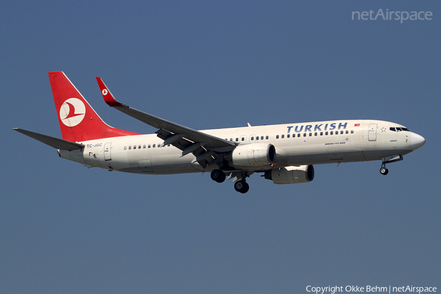 Turkish Airlines Boeing 737-8F2 (TC-JGC) | Photo 43880