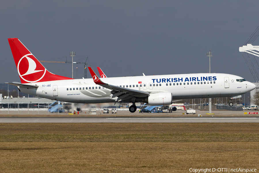 Turkish Airlines Boeing 737-8F2 (TC-JGC) | Photo 232716