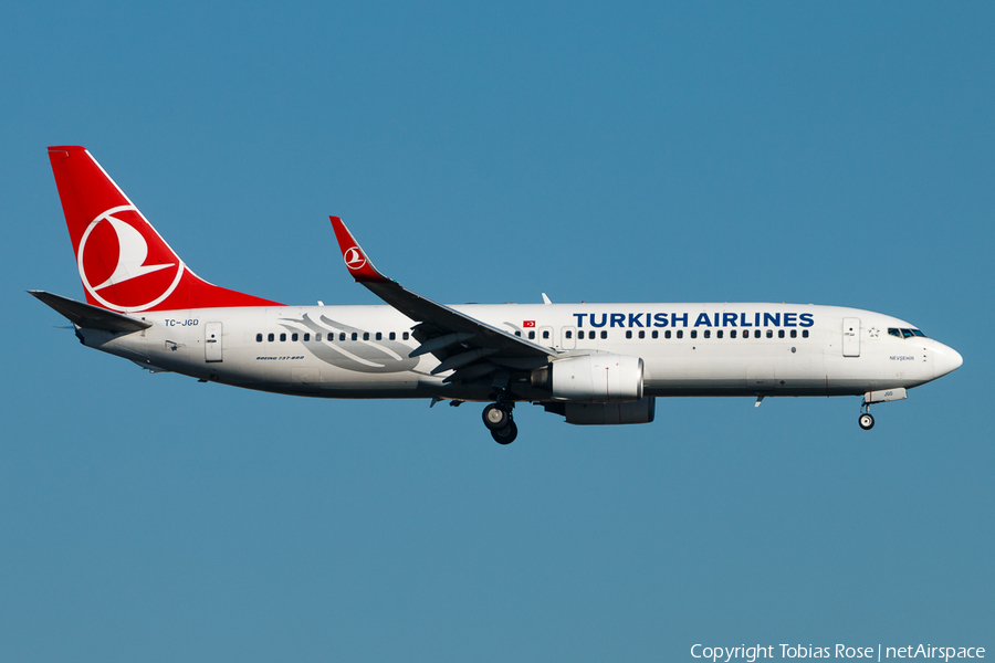 Turkish Airlines Boeing 737-8F2 (TC-JGD) | Photo 310048