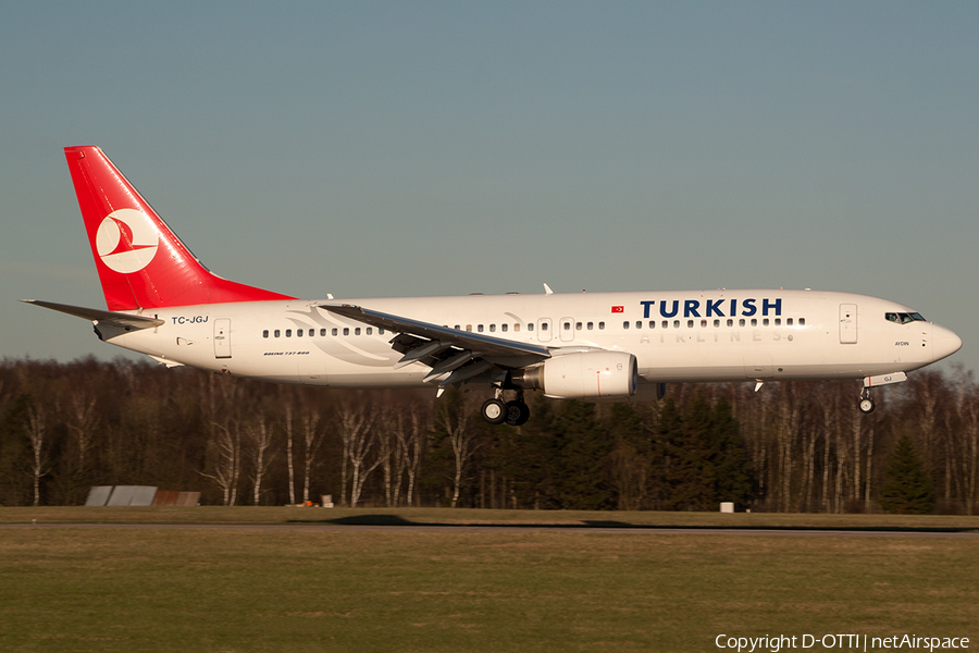 Turkish Airlines Boeing 737-8F2 (TC-JGJ) | Photo 195870