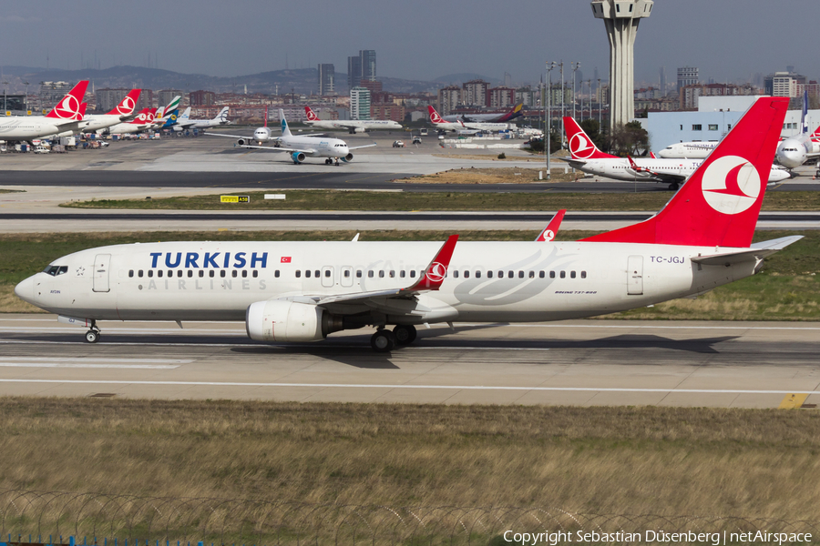 Turkish Airlines Boeing 737-8F2 (TC-JGJ) | Photo 171130