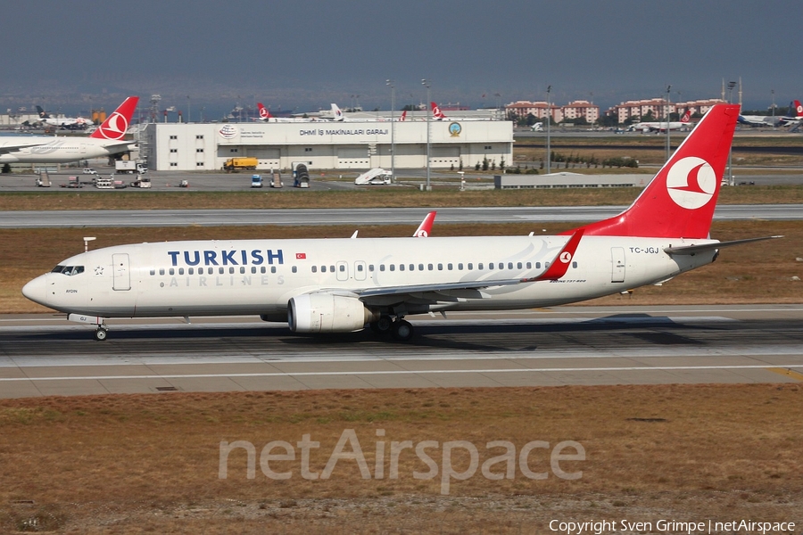 Turkish Airlines Boeing 737-8F2 (TC-JGJ) | Photo 82149