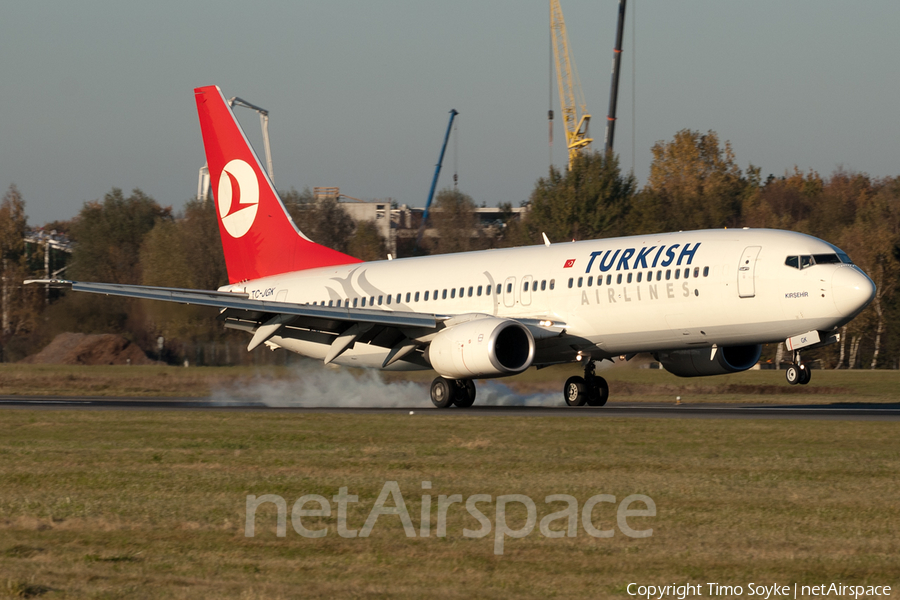 Turkish Airlines Boeing 737-8F2 (TC-JGK) | Photo 20967