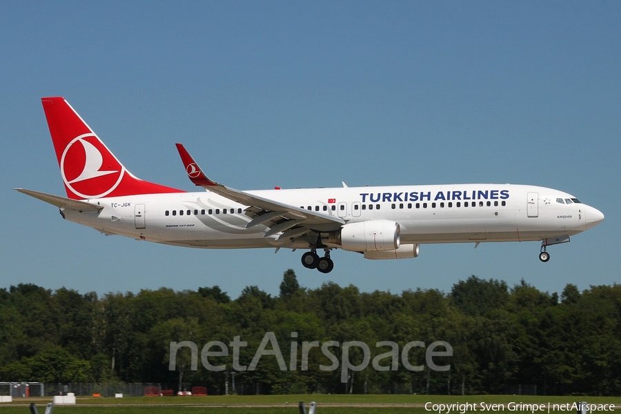 Turkish Airlines Boeing 737-8F2 (TC-JGK) | Photo 79605