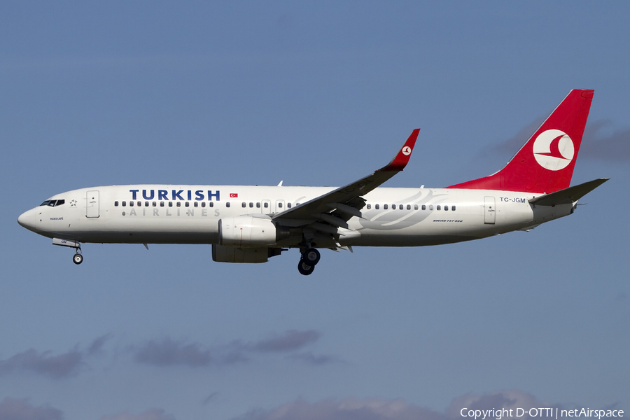 Turkish Airlines Boeing 737-8F2 (TC-JGM) | Photo 409097