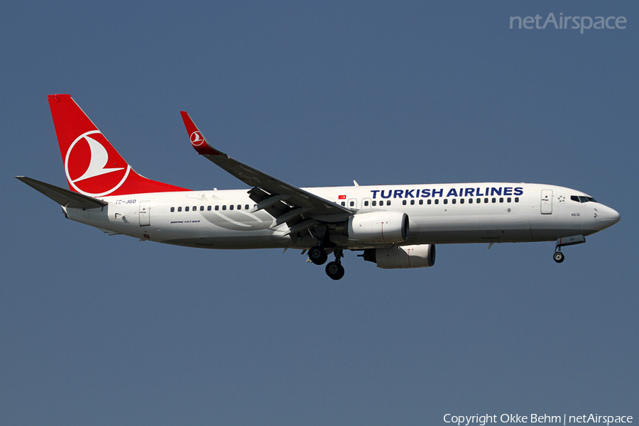 Turkish Airlines Boeing 737-8F2 (TC-JGO) | Photo 43886
