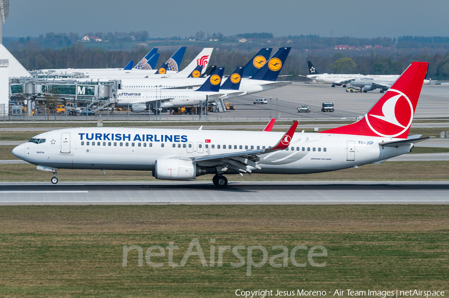 Turkish Airlines Boeing 737-8F2 (TC-JGP) | Photo 170930