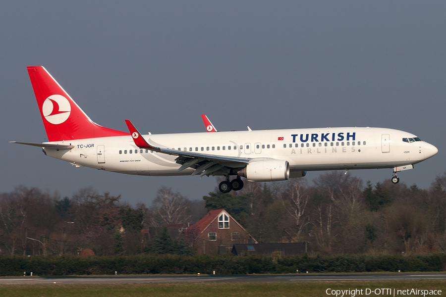 Turkish Airlines Boeing 737-8F2 (TC-JGR) | Photo 196631