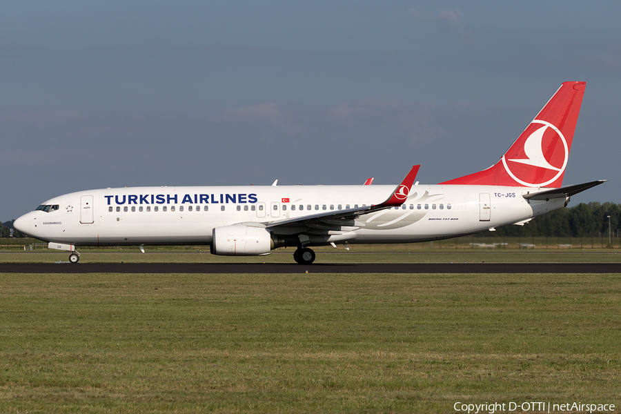 Turkish Airlines Boeing 737-8F2 (TC-JGS) | Photo 604767