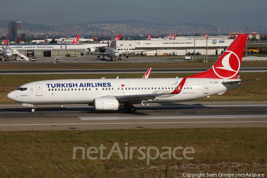 Turkish Airlines Boeing 737-8F2 (TC-JGS) | Photo 271022