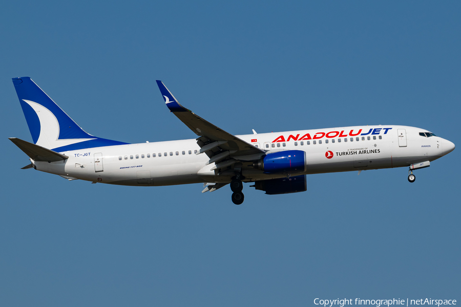 AnadoluJet Boeing 737-8F2 (TC-JGT) | Photo 500318