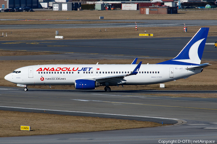 AnadoluJet Boeing 737-8F2 (TC-JGT) | Photo 434892