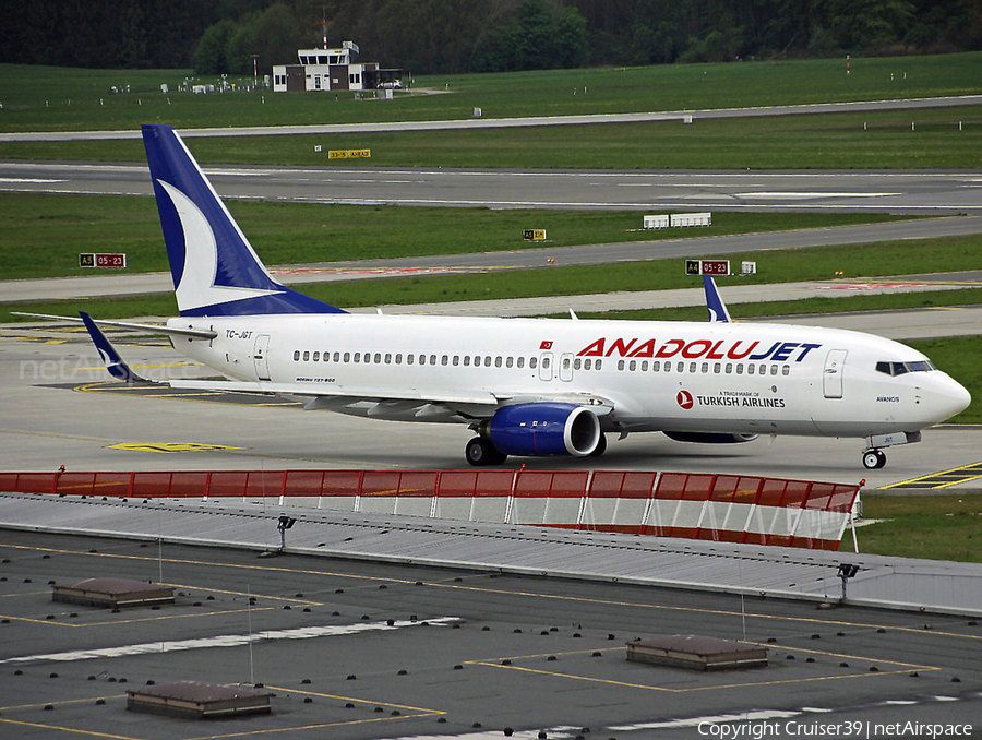 AnadoluJet Boeing 737-8F2 (TC-JGT) | Photo 463457