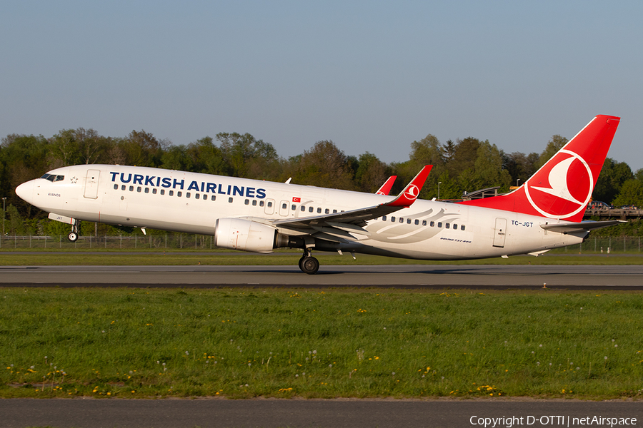 Turkish Airlines Boeing 737-8F2 (TC-JGT) | Photo 316357