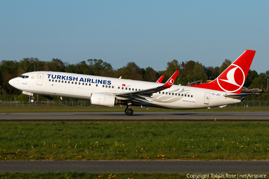 Turkish Airlines Boeing 737-8F2 (TC-JGT) | Photo 324075
