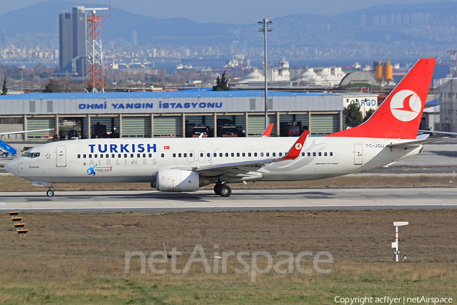 Turkish Airlines Boeing 737-8F2 (TC-JGU) | Photo 223247