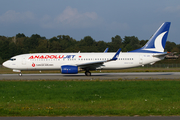 AnadoluJet Boeing 737-8F2 (TC-JGV) at  Hamburg - Fuhlsbuettel (Helmut Schmidt), Germany