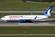 AnadoluJet Boeing 737-8F2 (TC-JGV) at  Zurich - Kloten, Switzerland