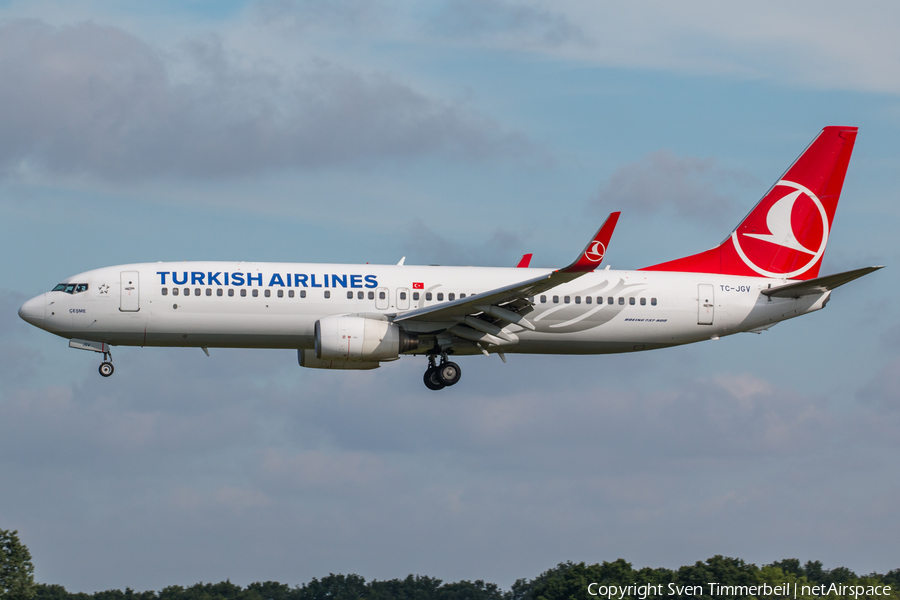 Turkish Airlines Boeing 737-8F2 (TC-JGV) | Photo 391276