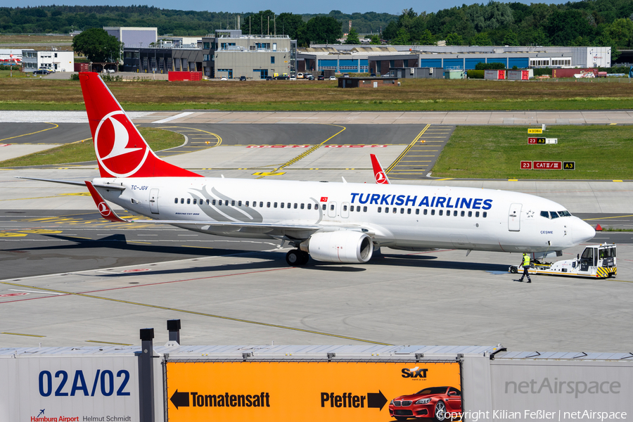 Turkish Airlines Boeing 737-8F2 (TC-JGV) | Photo 413835