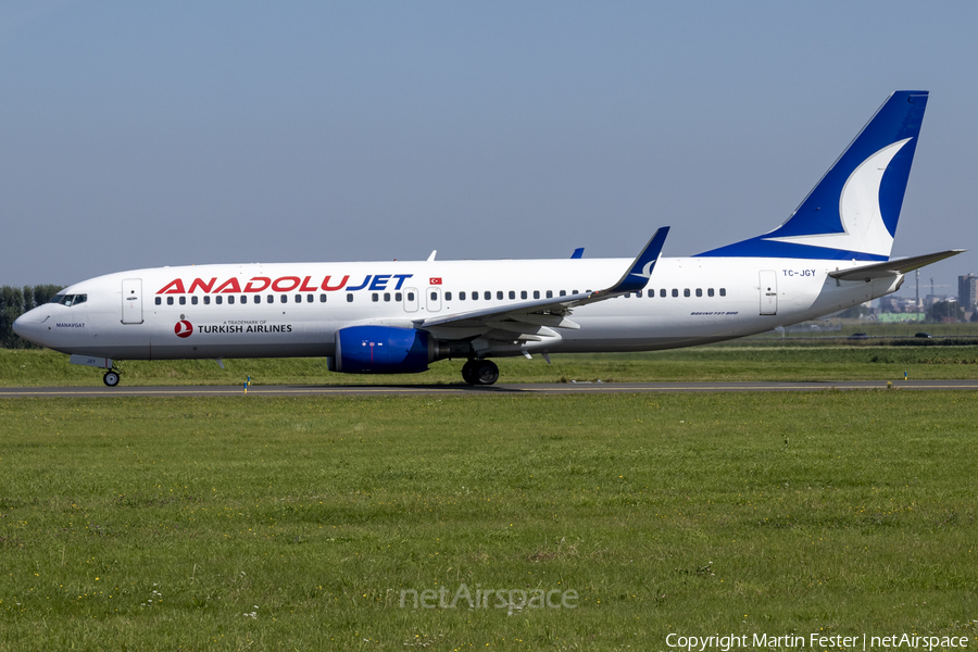 AnadoluJet Boeing 737-8F2 (TC-JGY) | Photo 489370