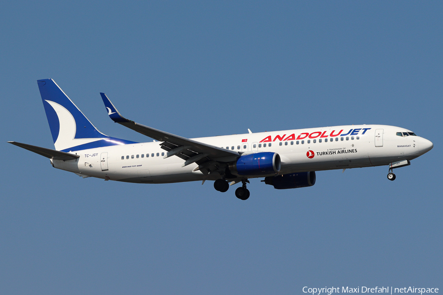 AnadoluJet Boeing 737-8F2 (TC-JGY) | Photo 502532